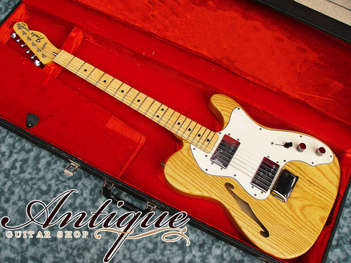 Fender Telecaster Thinline 75-76年製 Flat Grain Natural “Full