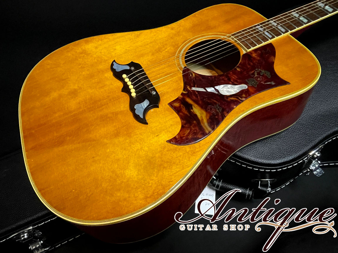 Gibson Dove 1970年製 Natural w/ AdJ Saddle & Single X-Bracing | 2016