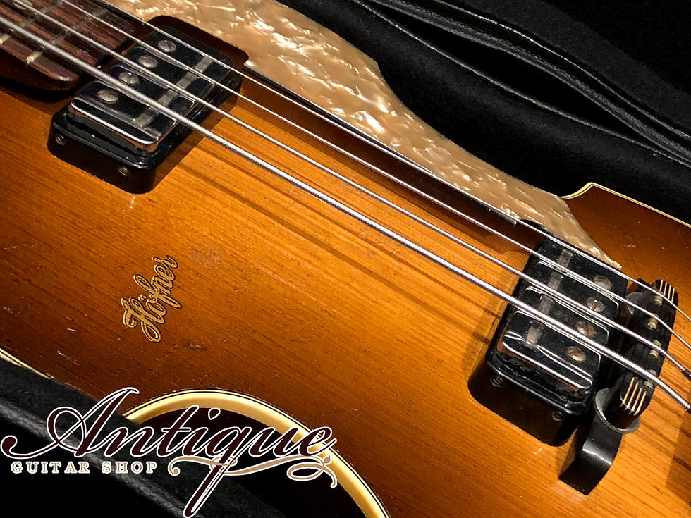 サムネイル： Hofner 500/1 Violin Bass 1962年製 Sunburst Full-Original "Paul McCartney Spec"