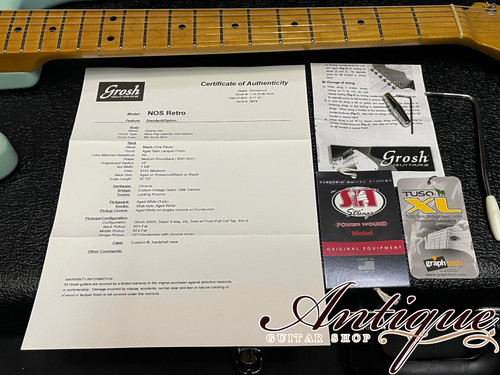 Grosh Guitars NOS Retro SSH 2020年製 Mary Kay Sonic Blue / Swamp