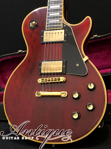 Gibson Les Paul Custom 1977年製 Wine Red One Owner & Full-Original