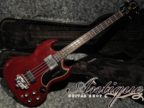 Gibson EB-3 Cherry 1965年製 w/Baritone Selector 3.4kg “For Player