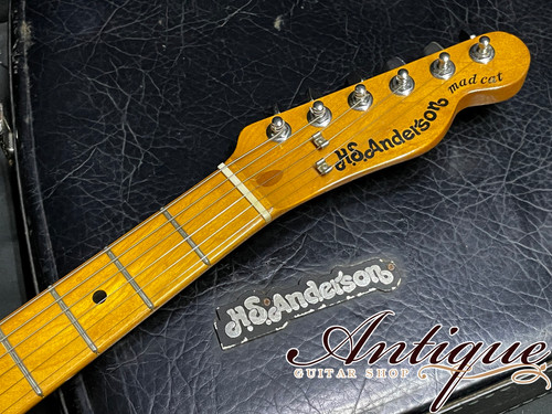 H.S. Anderson MAD CAT HS-1 1975年製 Natural / Figured Maple Body
