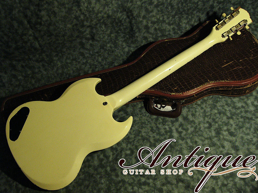 サムネイル： Gibson SG Junior 1964年製 Polaris White Non-Trem Full-Original