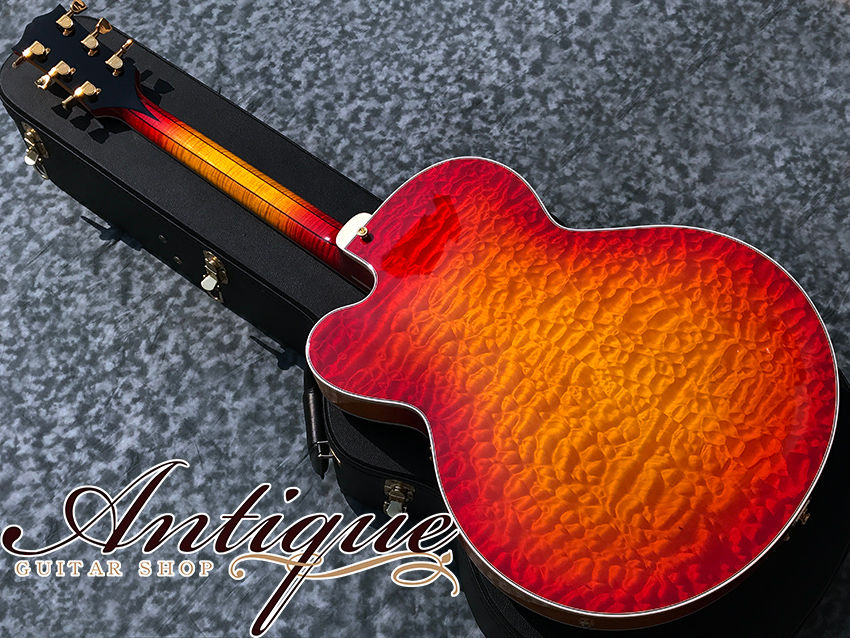 サムネイル： Gibson Custom shop Custom Crimson L-5CT Built by Michael McGuire