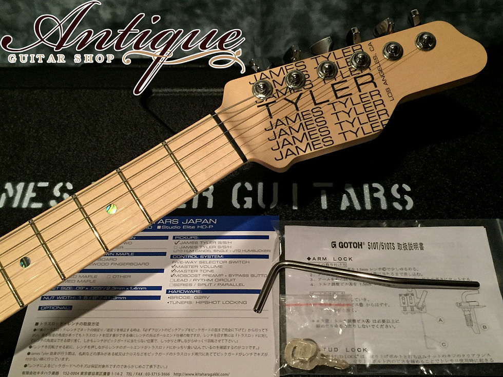 サムネイル： James Tyler Japan Studio Elite HD Custom Blue Shmear Edition1 3.3kg w/Old Logo