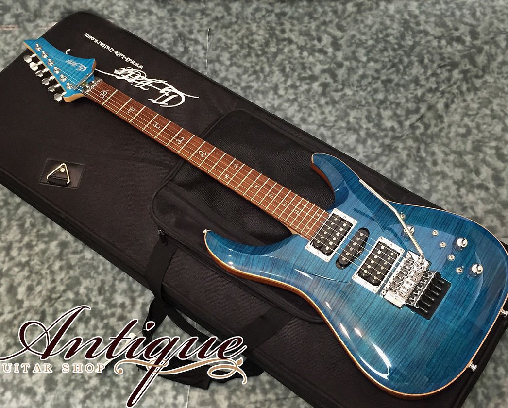 G-Life Guitars DSG EXTREME '15年製 5AFGM-HR Aqua Blue Resort EX+++