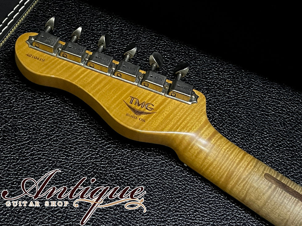 サムネイル： TMG Guitars Dover 2019年製 Candy Apple Red Aged w/ 5A Flame Maple 3.50kg