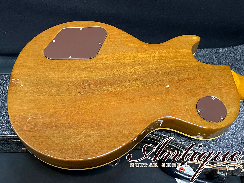 サムネイル： Gibson Les Paul Deluxe 1972年製 Gold Top w/ W-Ring & Logo Mini-Hum 4.33kg