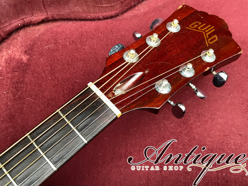 Guild D-25M 1976年製 Dreadnought All-Mahogany No-Crack “Arch-Back