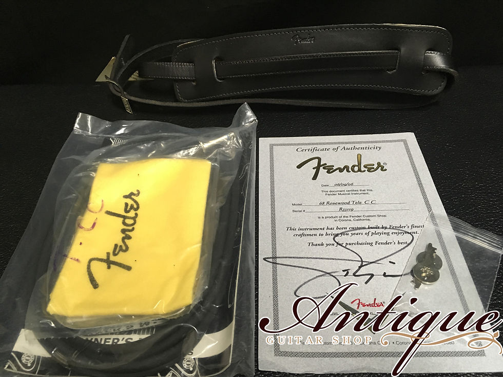 サムネイル： Fender Custom Shop MBS 1968 Rosewood Telecaster ‘06年製 Closet Classic N-Mint