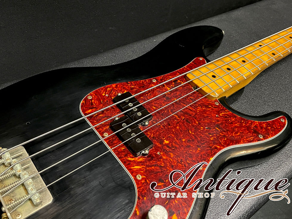 サムネイル： Fender Precision Bass 1976年製 Black Ref. Alder Full-Original Parts ex/StrapPin&PG