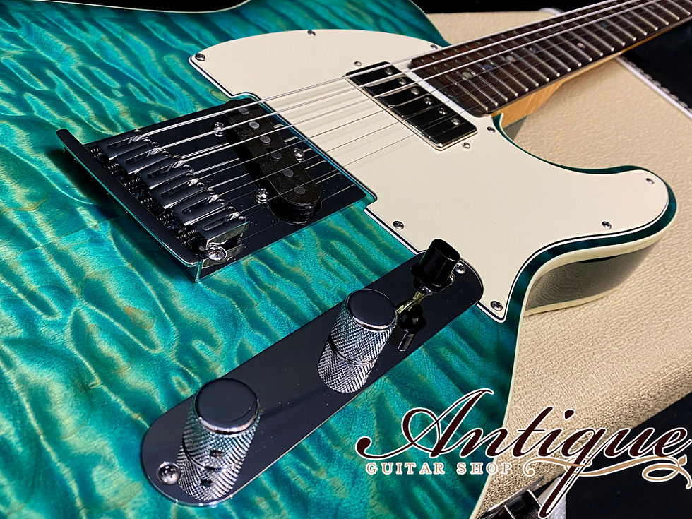 サムネイル： Fender Custom Shop MBS Custom Deluxe Telecaster Caribbean Blue w/JF-HWPU