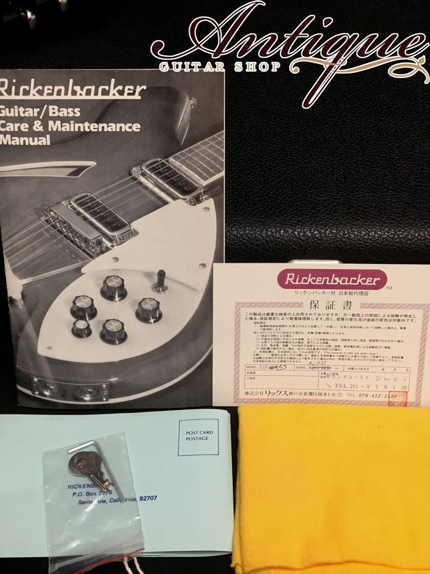 サムネイル： Rickenbacker V-Series 325V63 1984年製 Jetglo 3.1kg Full-Original & Near-Mint