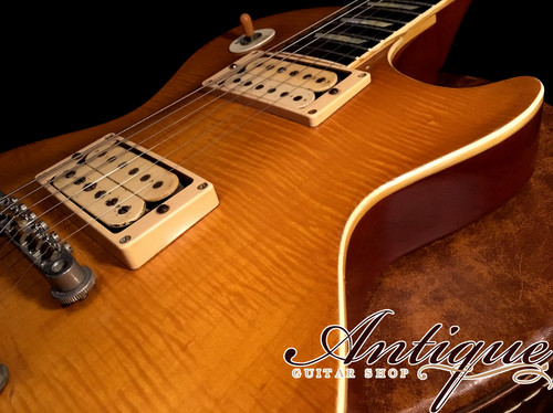 Tokai LS-120 Love Rock 1981年製 Lemon Drop Figured Top w/Dimarzio