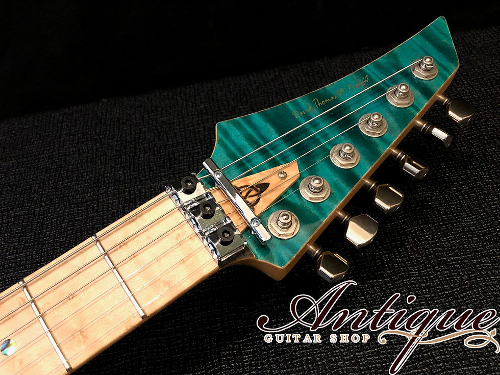 サムネイル： David Thomas McNaught DJ+ ‘13年製 Ocean Turquoise w/ Diamond Quilt & FRT