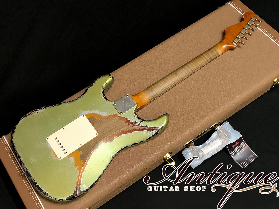 サムネイル： Fender Custom Shop MBS 1961 Stratocaster ‘20年製 H-Aged FM-Silver 3TSB Dale Wilson