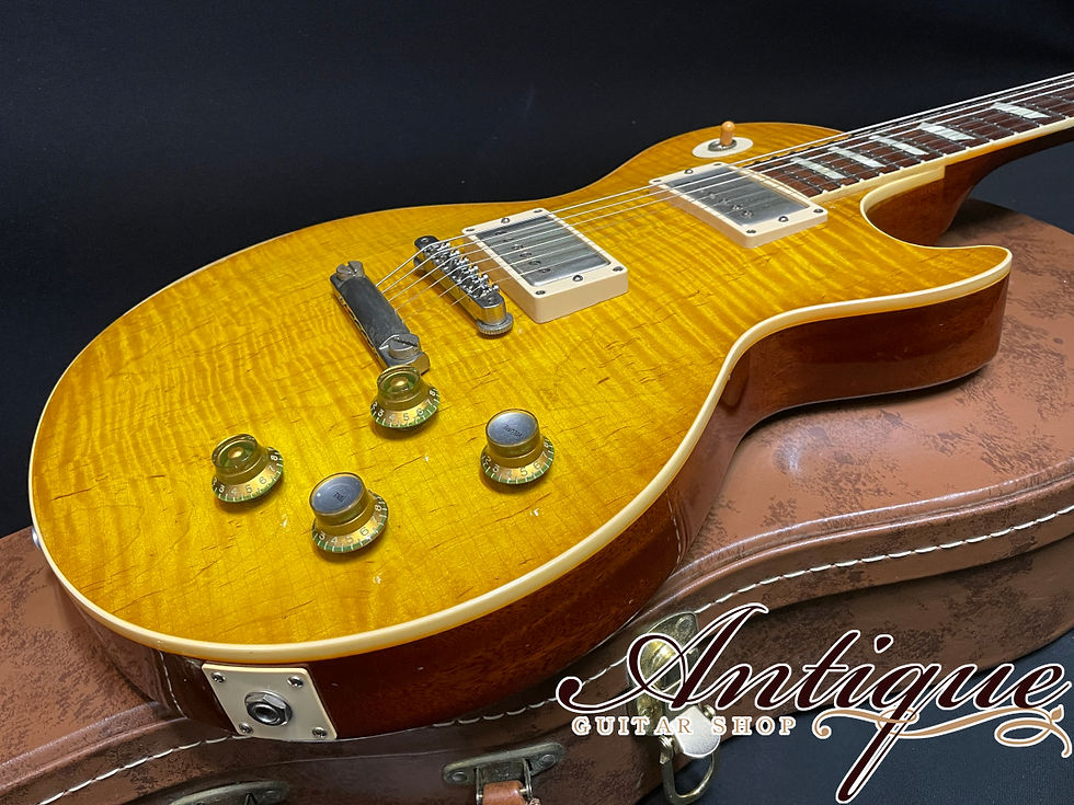 サムネイル： Gibson Custom Shop 1959 Les Paul Standard ‘14年製 Lemon Burst Murphy Aged