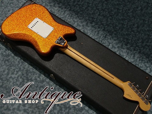 Fender Mexico Pawn shop Super Sonic Sunfire Orange Flake ”Mint