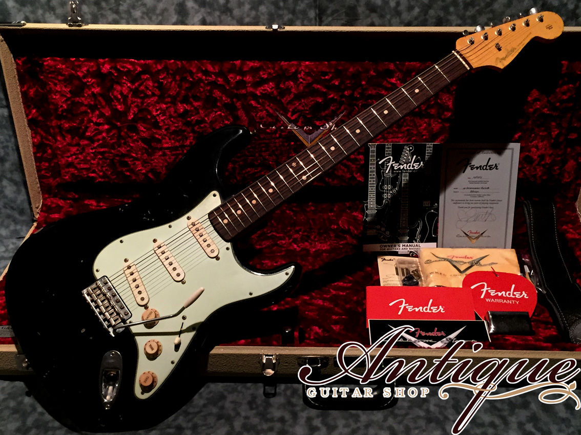 Fender Custom Shop MBS 1959 Stratocaster Black Relic w/ Josefina HW-PU byJ.S