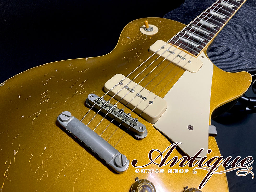 サムネイル： Gibson C/S H/C 1956 LPS 1998 All-Gold /Figured Maple Top w/Dark RWFB 4.29kg
