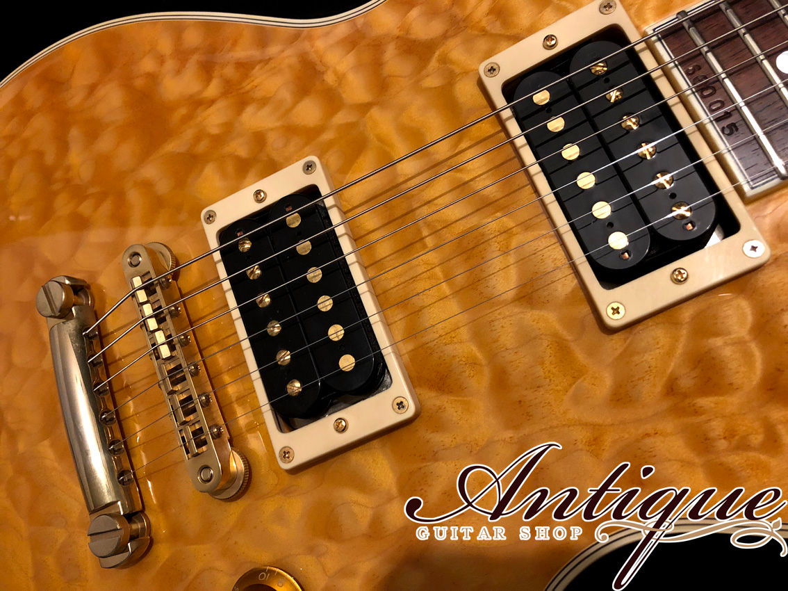 Sugi Guitars SH-605 EM '06年製 Honey Burst w/ Exotic Quilt Maple
