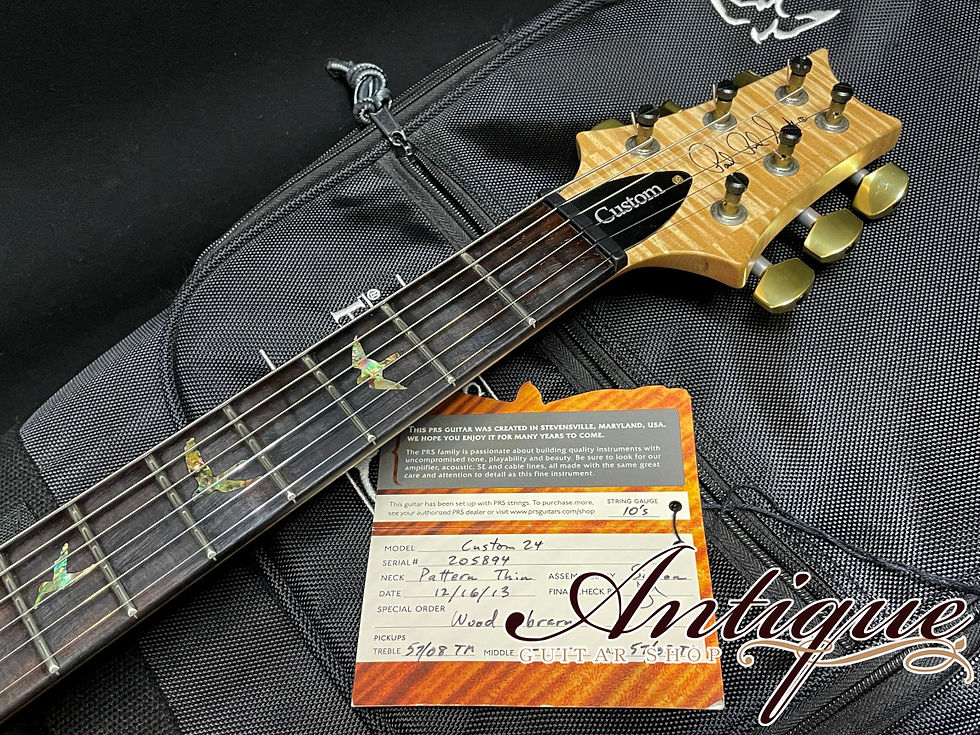 サムネイル： Paul Reed Smith(PRS) Wood Library Japan Limited Custom 24 Brazilian 2013