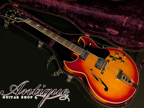 Gibson Barney Kessel Regular 1966 Cherry Sunburst Full-Original