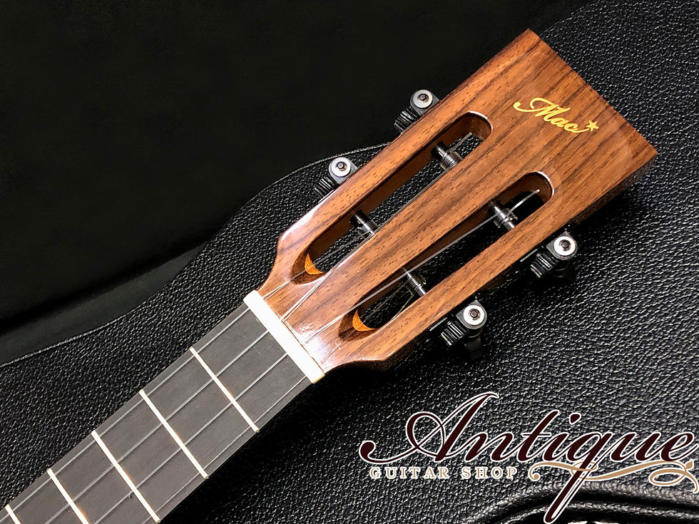 サムネイル： Mac Guitars UT-JS Deluxe w/ Red Abalone Purfling & Master Grade Figured Koa
