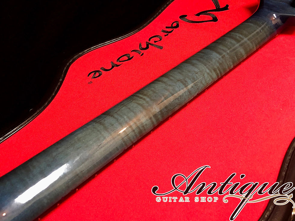 サムネイル： Marchione Carve Top HSH Trans Blue Burst Matching Finish w/ Quilt Top