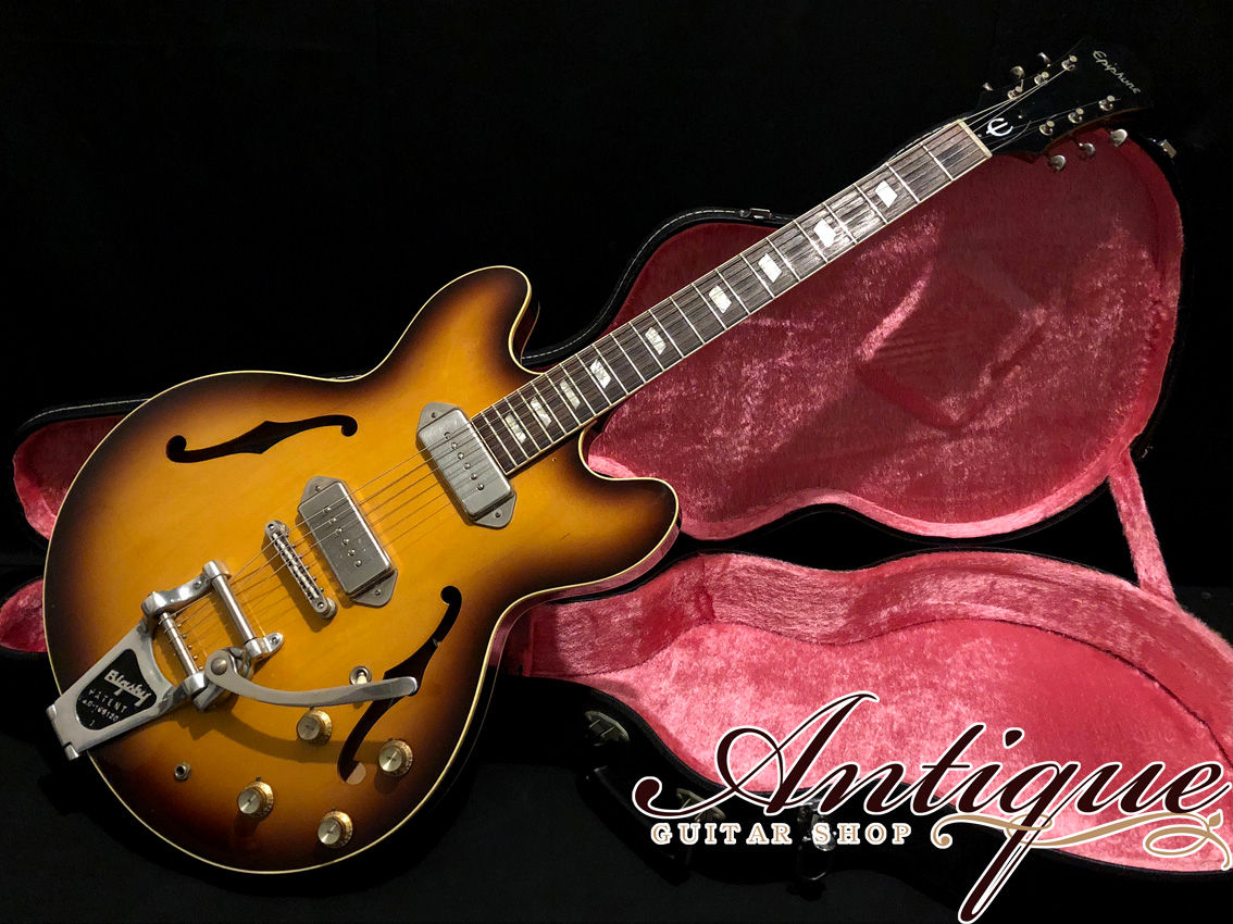 Epiphone 1964 E230TD Casino 1990年代製 Vintage Sunburst w/Bigsby