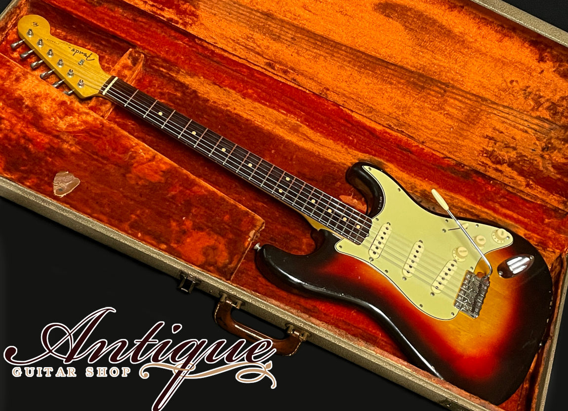 Fender Stratocaster 1961年製 Sunburst /Black Jacaranda & Wild