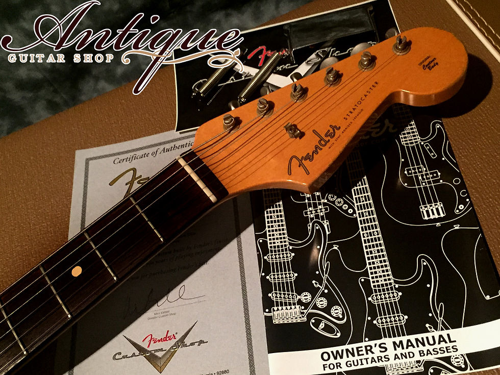 サムネイル： Fender Custom Shop TBC 1960 Stratocaster ‘11年製 White Blonde Heavy Relic