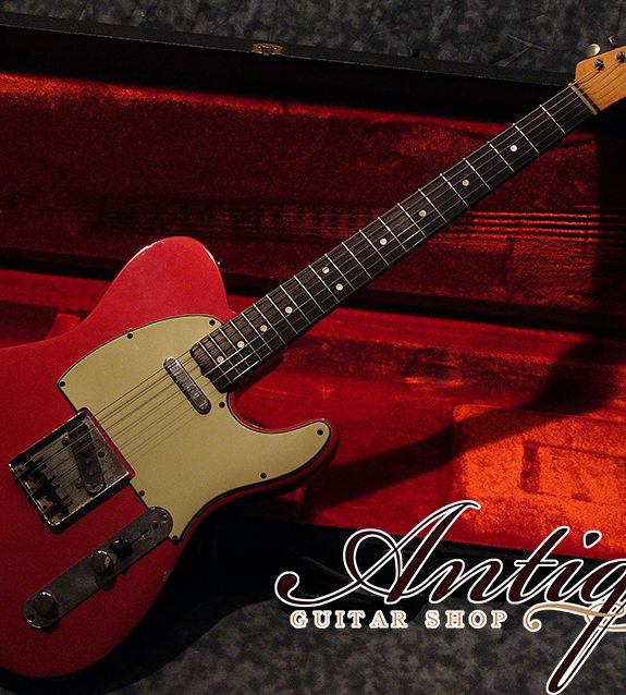 Fender Telecaster 1964年製 Candy Apple Red Under Gray Ref