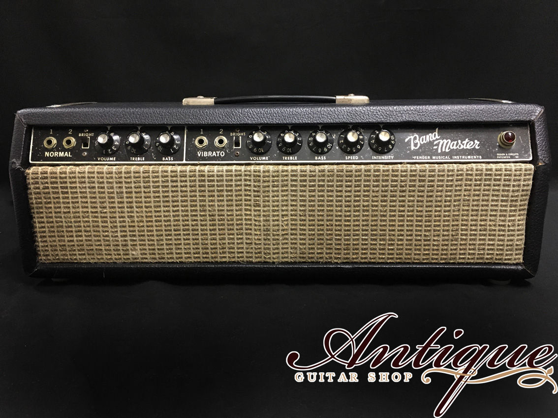 Fender Bandmaster Amp Head 1967年製 Black Face AB763 w/ Vintage Tube
