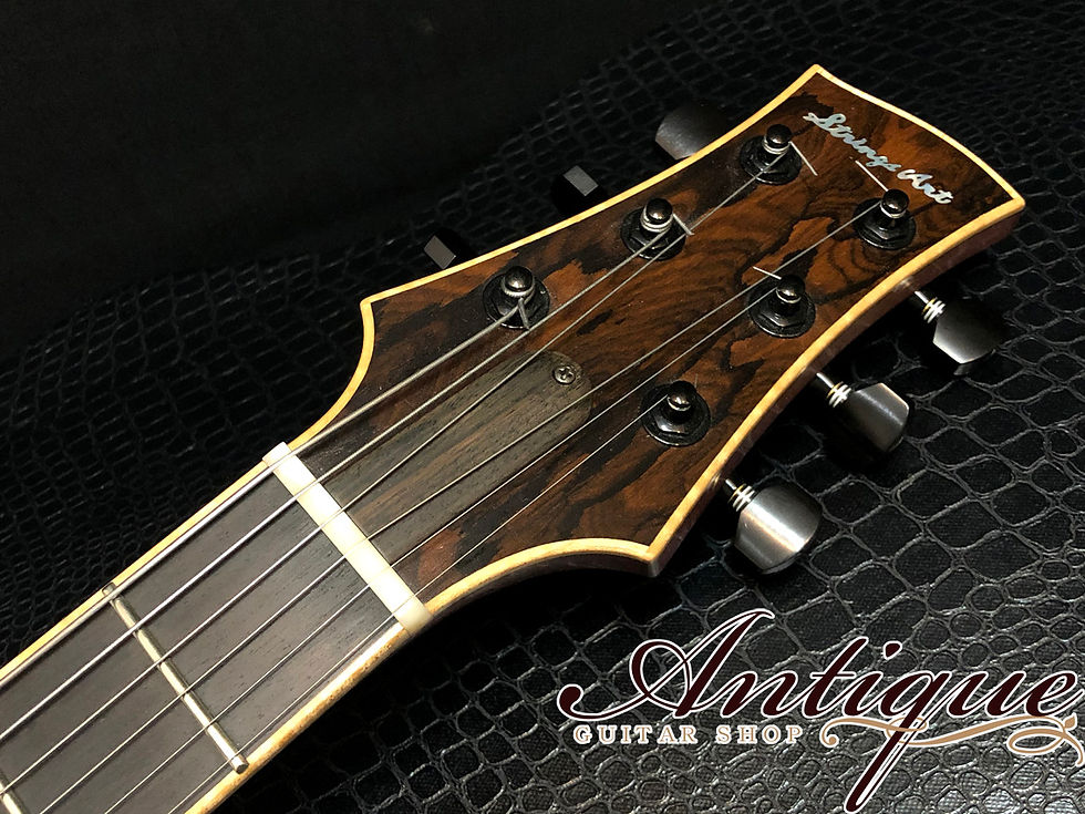 サムネイル： Yamaoka Archtop Guitars Strings Art JG-1 2017年製 “紫” Murasaki First Lot