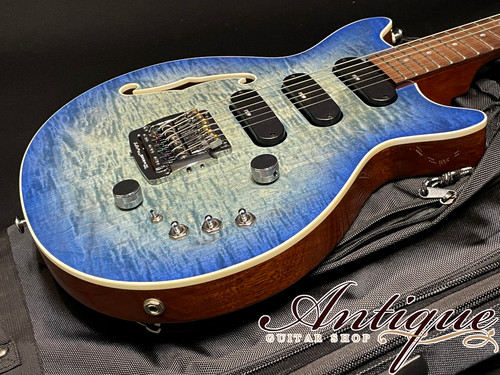 Kz Guitar Works Kz One Semi-Hollow 3S23 Kahler Blue Burst | 2016