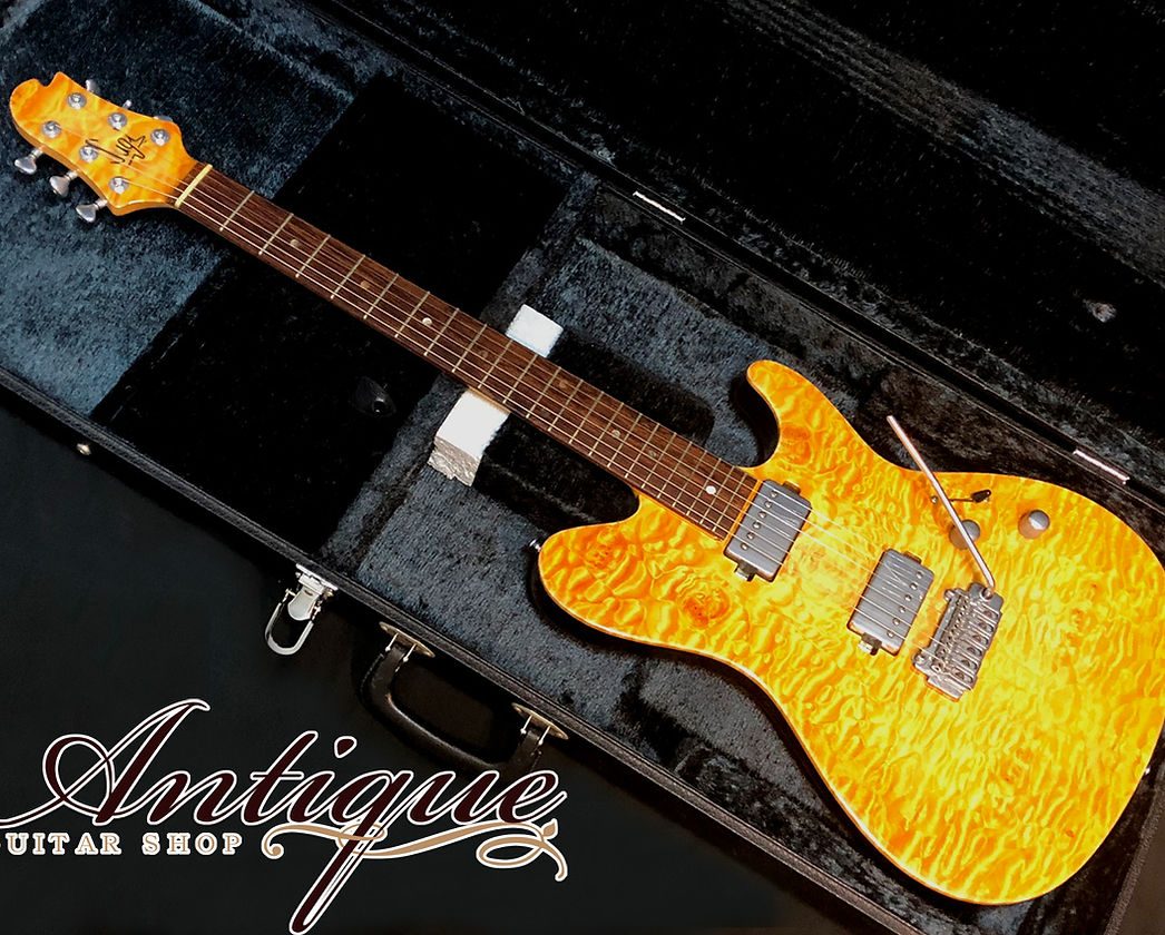 Sugi Guitars DS496HC 05'年製 TT/MM/QM/HNB w/ Matching Quilt Head