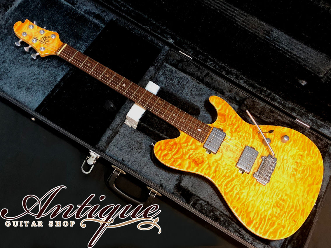 Sugi Guitars DS496HC 05‘年製 TT/MM/QM/HNB w/ Matching Quilt Head