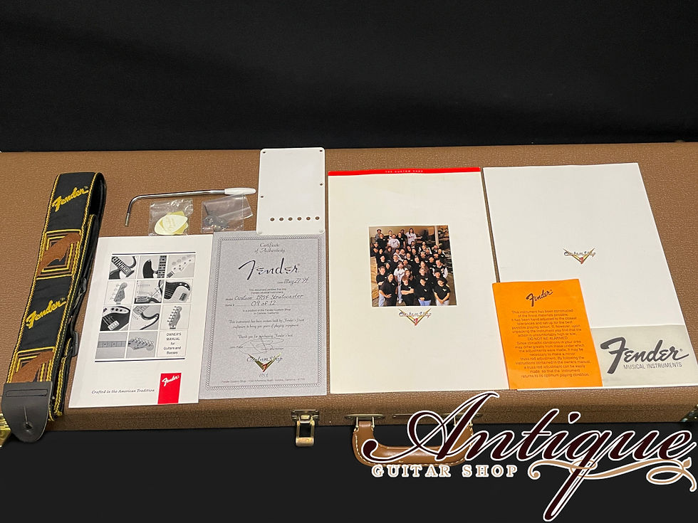 サムネイル： Fender Custom Shop Custom 1954 Stratocaster 1994 2TB w/ FMT&FMN Match-Set