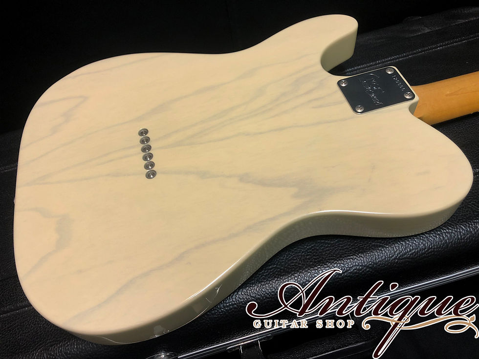 サムネイル： Crews Maniac Sound OSTL-59FH ‘12年製 White Blonde w/ Fender Bigsby