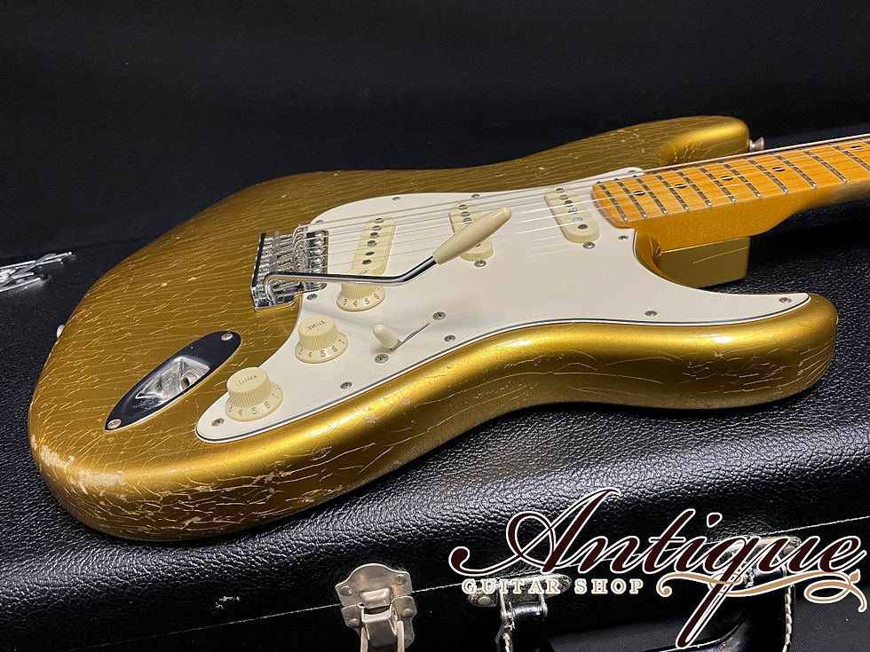 サムネイル： Fender Custom Shop MBS 1966 Stratocaster 2014 22F Aztec Gold w/ Abby HWPU