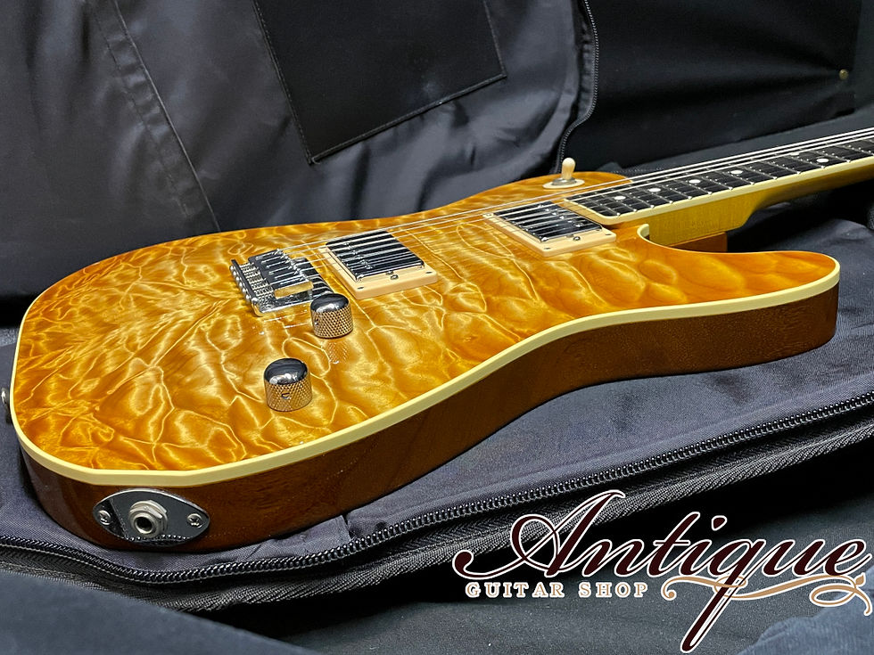 サムネイル： Moon AT-Terry 2017 Honey Sunburst / 5A Killer Quilt “Revival First Lot”