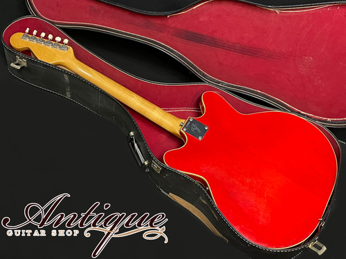 1966年 Fender coronado Ⅰ　改造されている、、、 Fender CoronadoⅠ 1966年製 Cherry Red Full-Original except