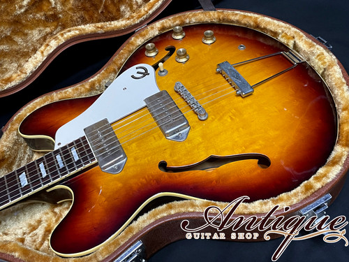 Epiphone Japan Casino Vintage 1991年製 Sunburst Lacquer 16F Joint