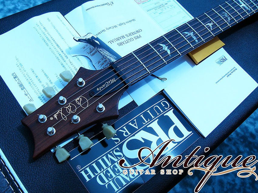 サムネイル： Paul Reed Smith McCarty 1st 10Top Tabaco Sunburst Rose wood Neck w/Bird inlay