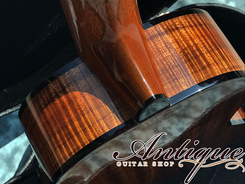 サムネイル： Mac Guitars UT-JS Deluxe Artist w/ Green Abalone Purfling & Artist Grade Koa