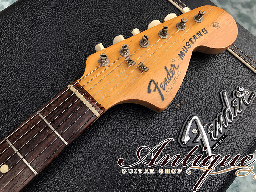 サムネイル： Fender Mustang 1973-74年製 Competition Burgundy Full-Original & Near-Mint