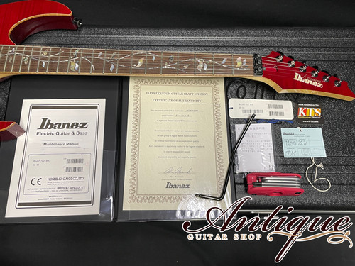 Ibanez j.custom RG8570Z HSH 2017年製 Red Spinel / AAA