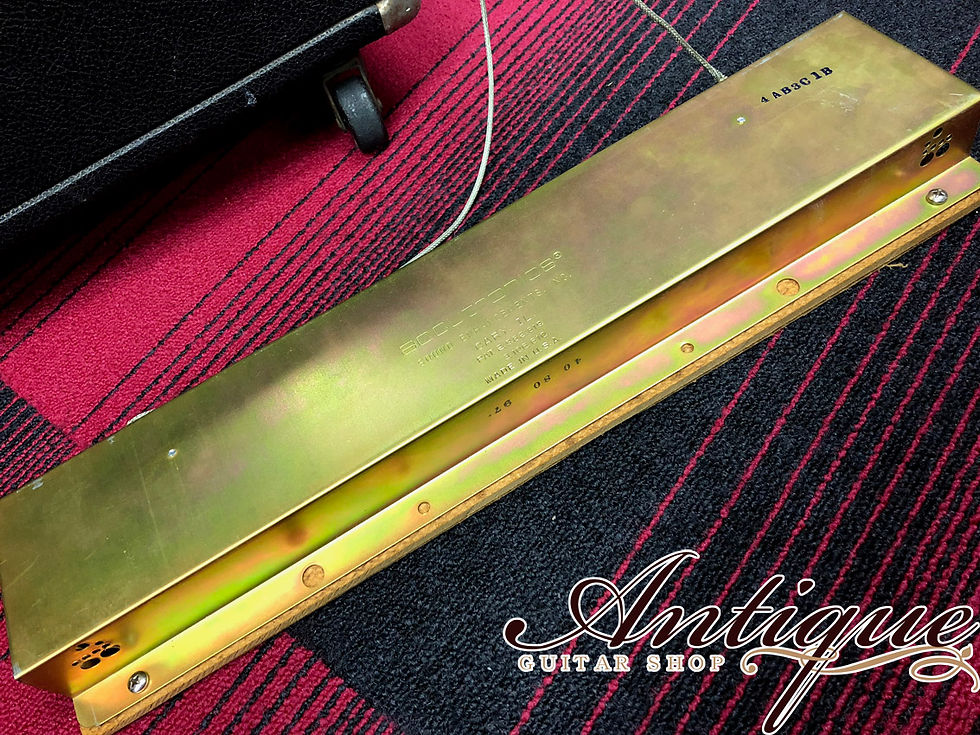 サムネイル： Fender Twin Reverb AB763 1964-65年製 Black Face Full-Original except Reverb Unit